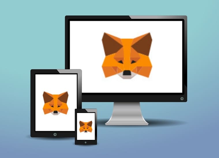 MetaMaskのパソコンとスマホ、タブレットの画像