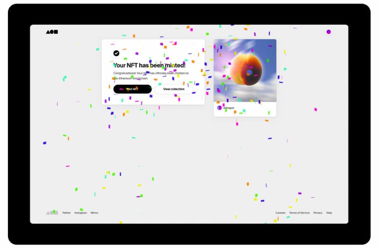Foundationの公式サイト画像