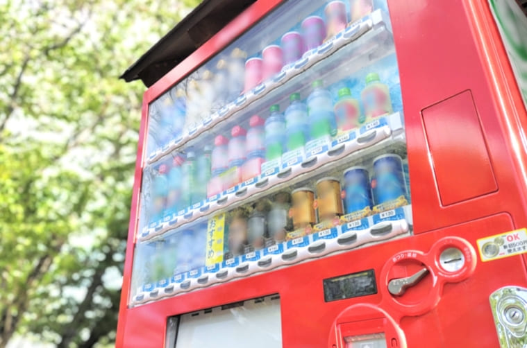 自動販売機の画像